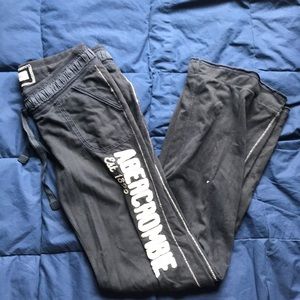 Abercrombie Black Sweatpants